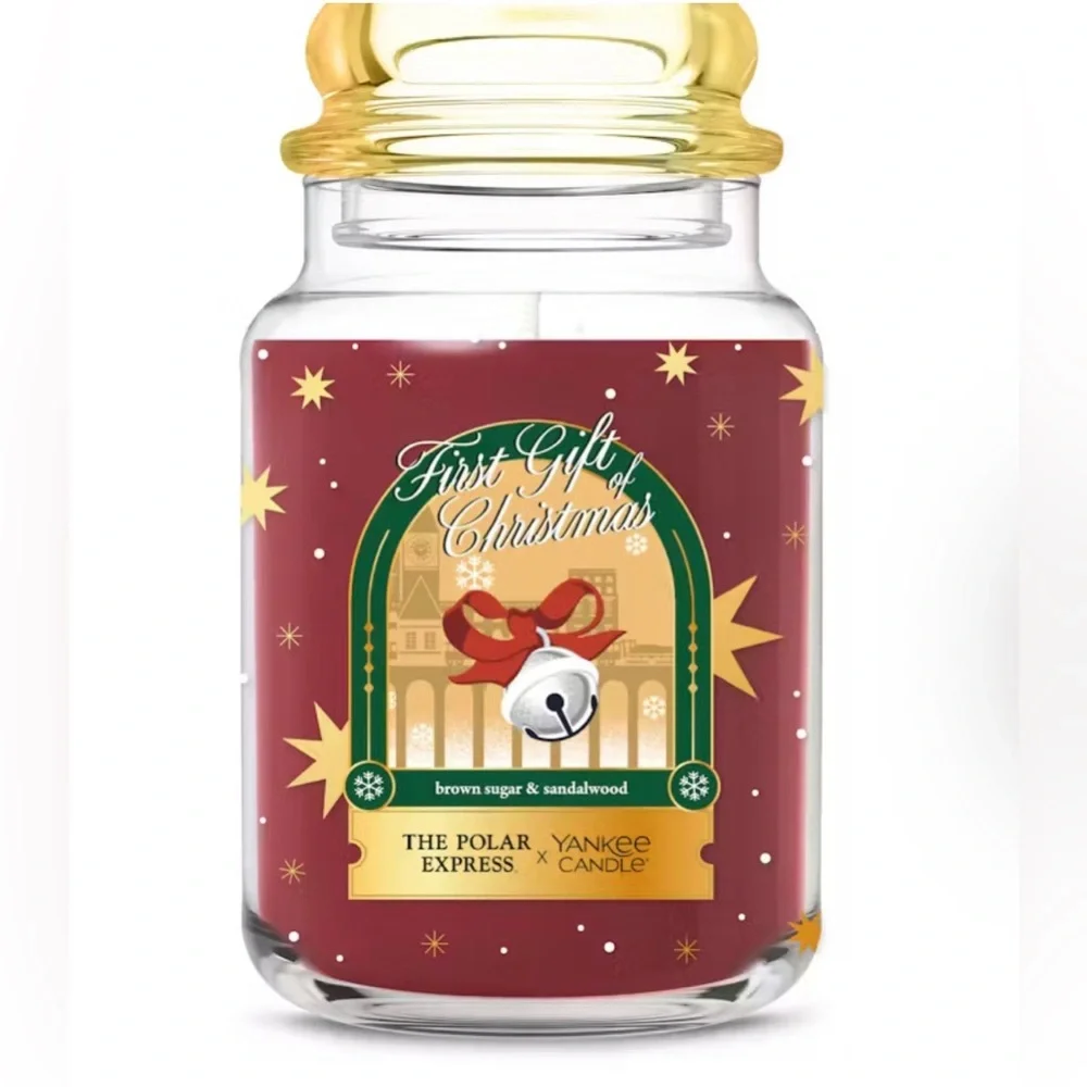 NEW Yankee Candle First Gift of Christmas 22 oz Large Jar Polar Express LE